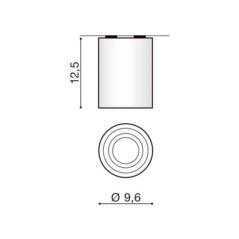 Светильник потолочный Azzardo BROSS 1 AZ1436