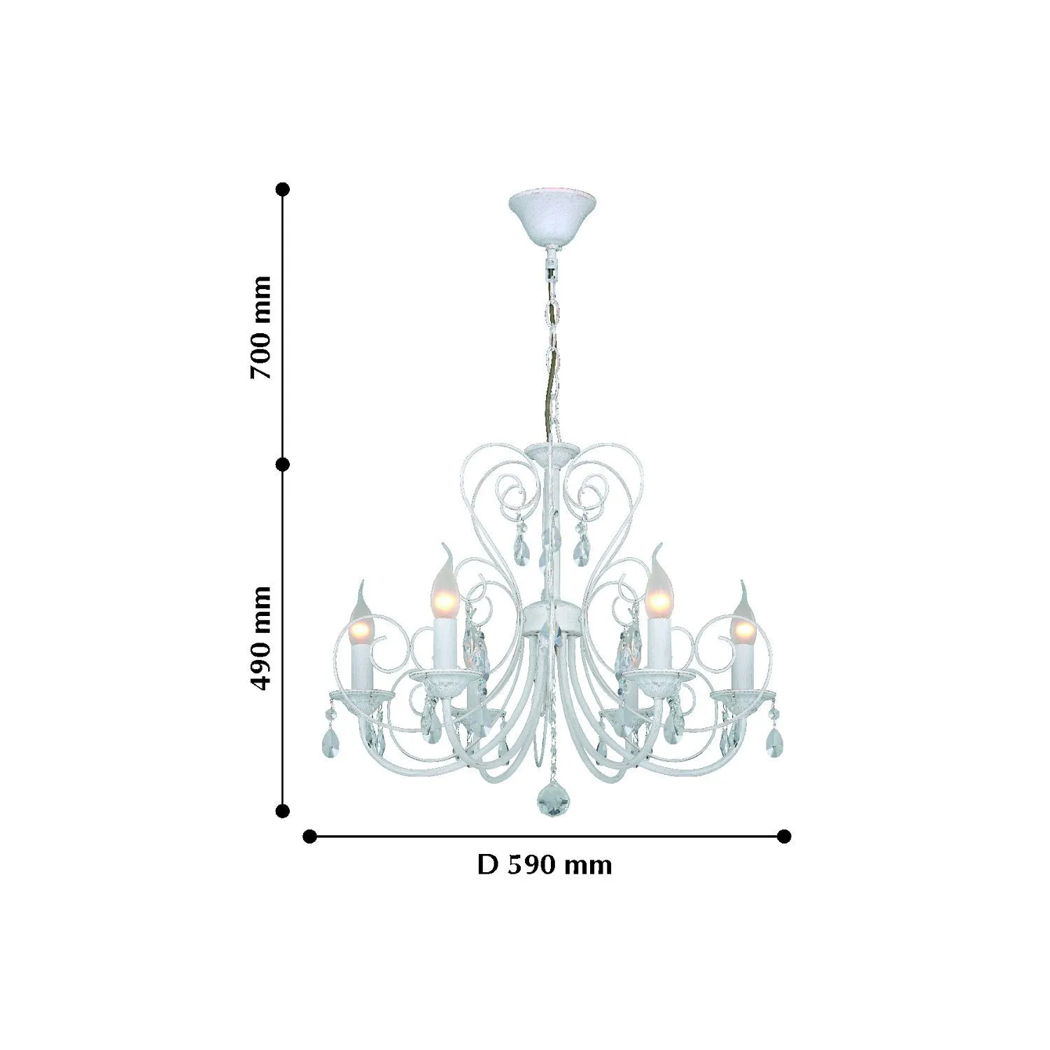 Люстра подвесная F-Promo VERSAILLES 2157-6P
