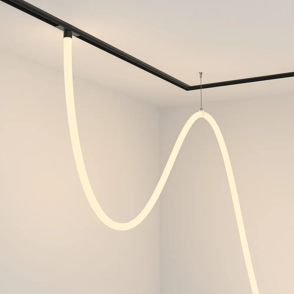 Светильник трековый магнитный подвесной Maytoni Tau TR101-2-100W3K-B