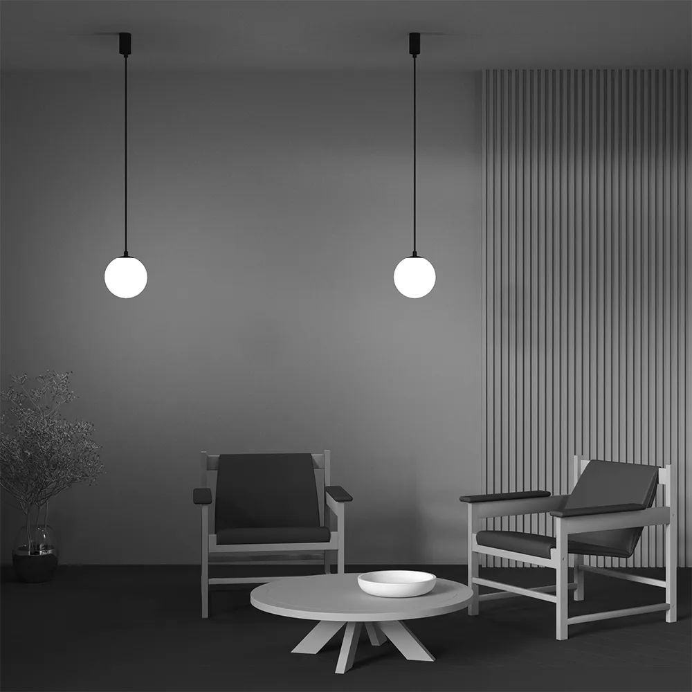 Светильник подвесной Maytoni Luna P039PL-5W4K-20-B