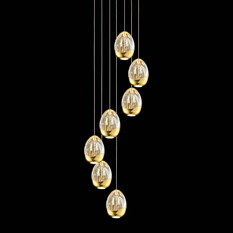 Люстра каскадная Delight Collection Terrene MD13003023-7A gold