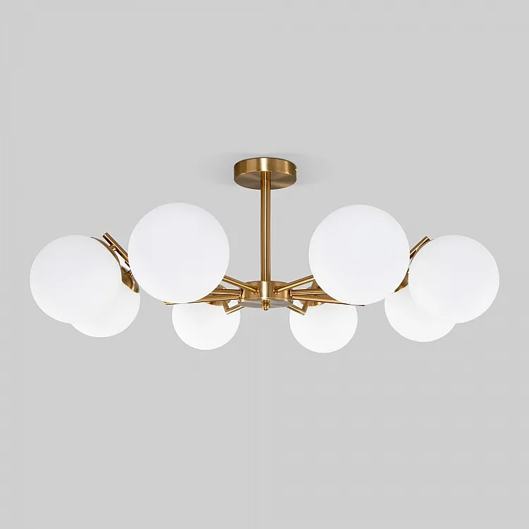 Светильник потолочный Eurosvet Frost 70154/8 латунь