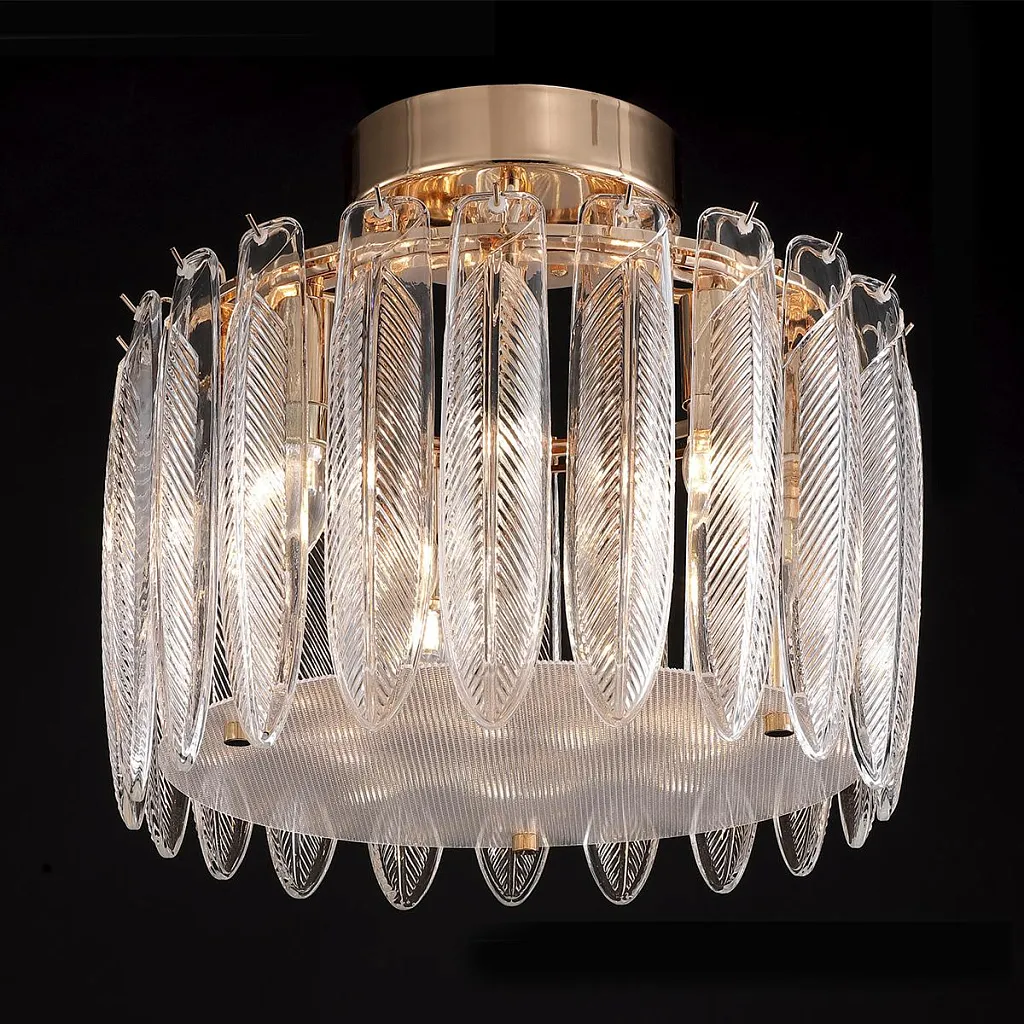 Люстра потолочная Delight Collection Piuma MX22027002-D45 light rose gold