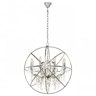 Люстра подвесная Loft it Foucaults Orb Crystal LOFT1896/8