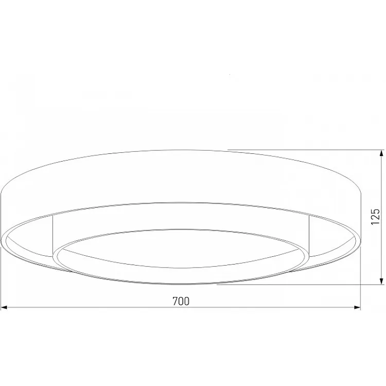 Светильник потолочный Eurosvet Force 90279/2 белый Smart