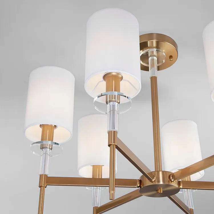 Люстра потолочная Eurosvet Brielle 60132/6 латунь