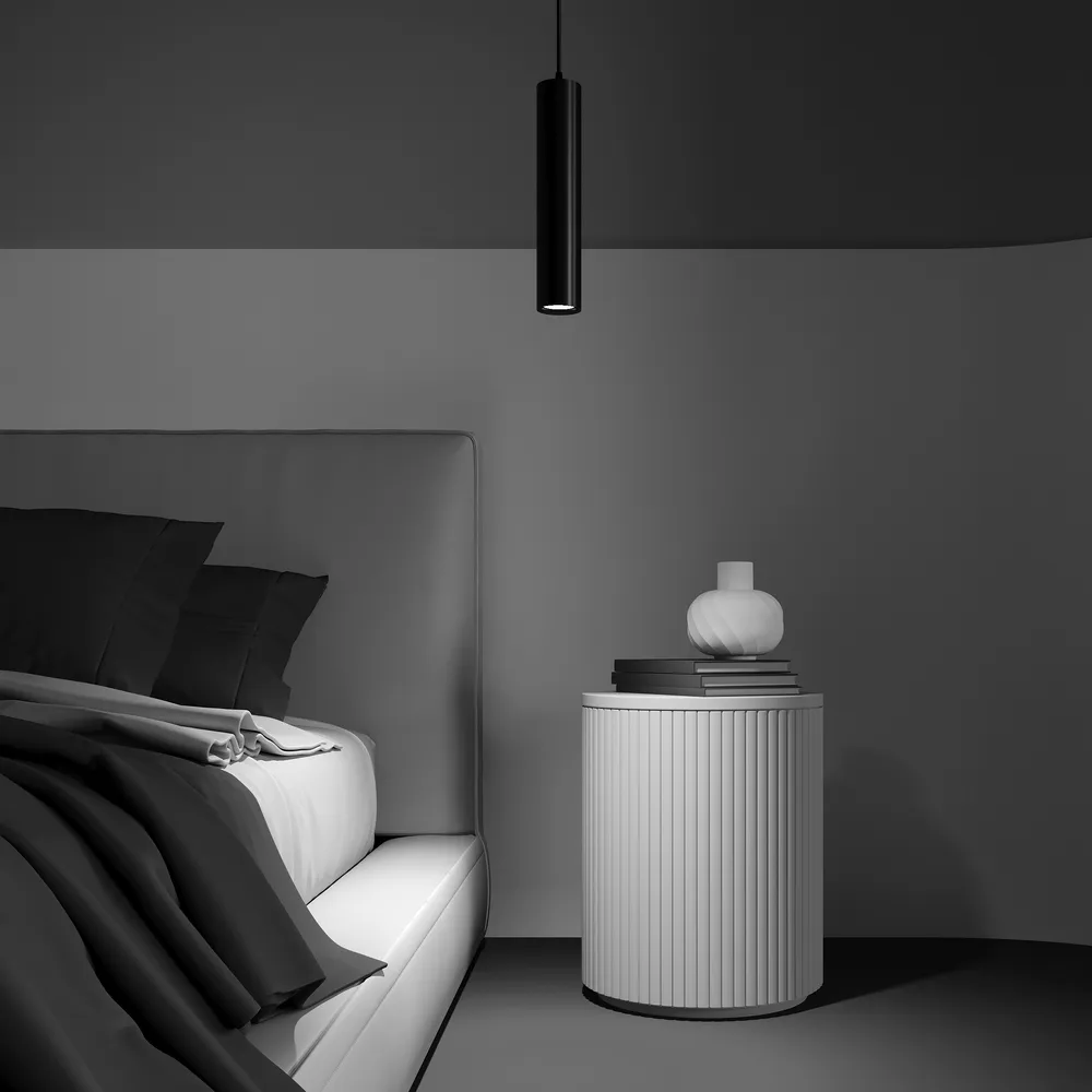 Трековый подвесной светильник Maytoni Focus TR025-1-GU10-B