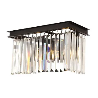 Бра Delight Collection 1920s Odeon KR0387W-2A black/clear