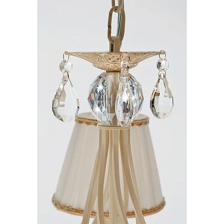 Светильник подвесной Eurosvet Amelia 10054/5 белый с золотом