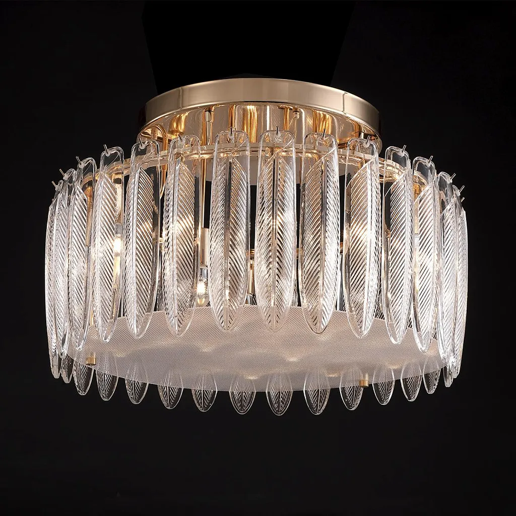 Люстра потолочная Delight Collection Piuma MX22027002-D65 light rose gold