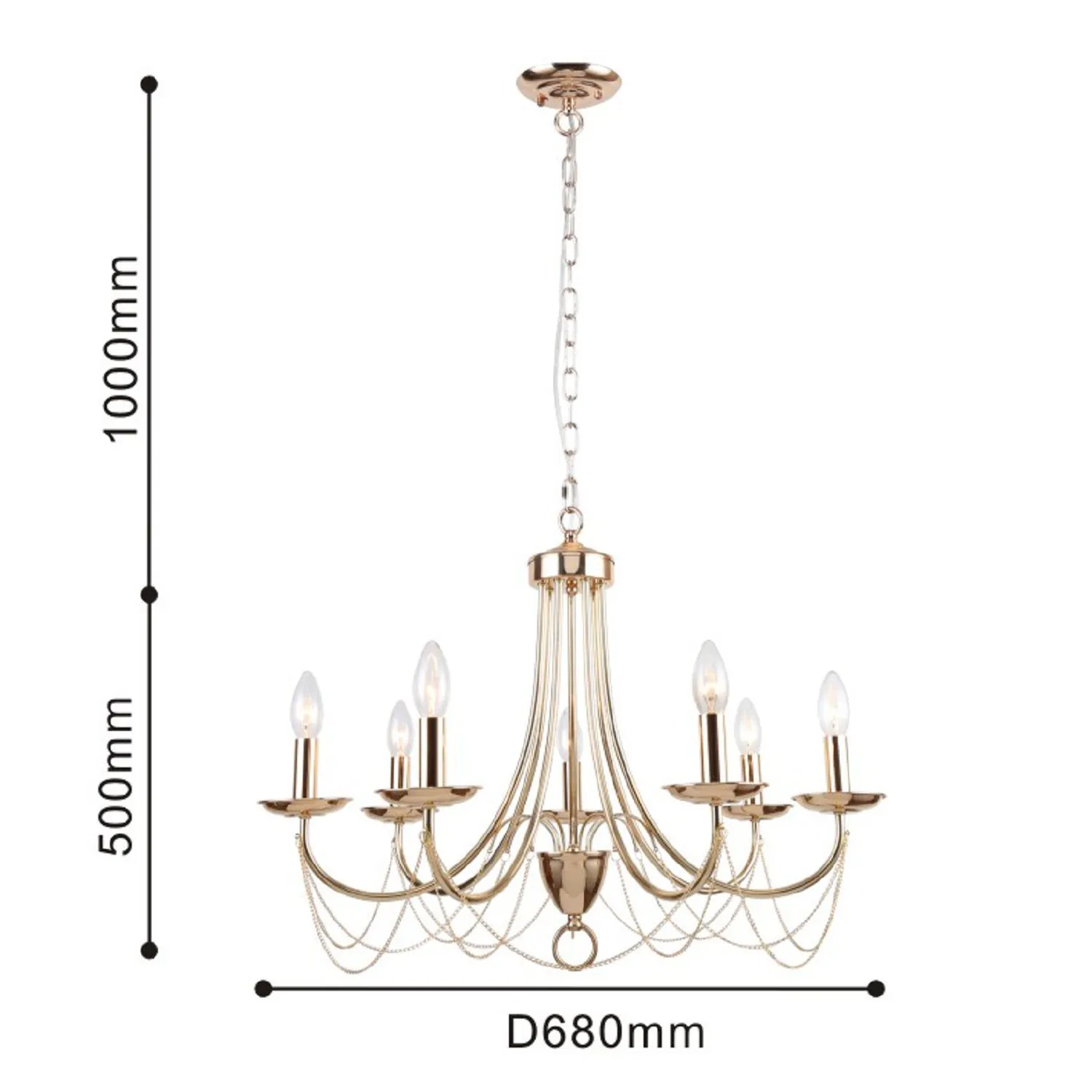 Люстра подвесная F-Promo PLINI 2591-7P