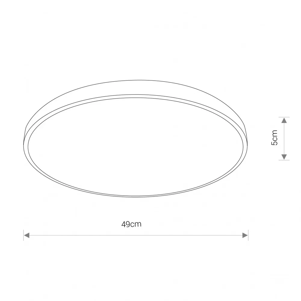 Светильник потолочный Nowodvorski Agnes Round Led 8184