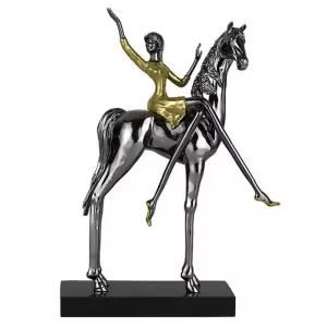 Статуэтка настольная ArtHomeDecor PRETTY WOMAN 7405 BLACK & GOLD