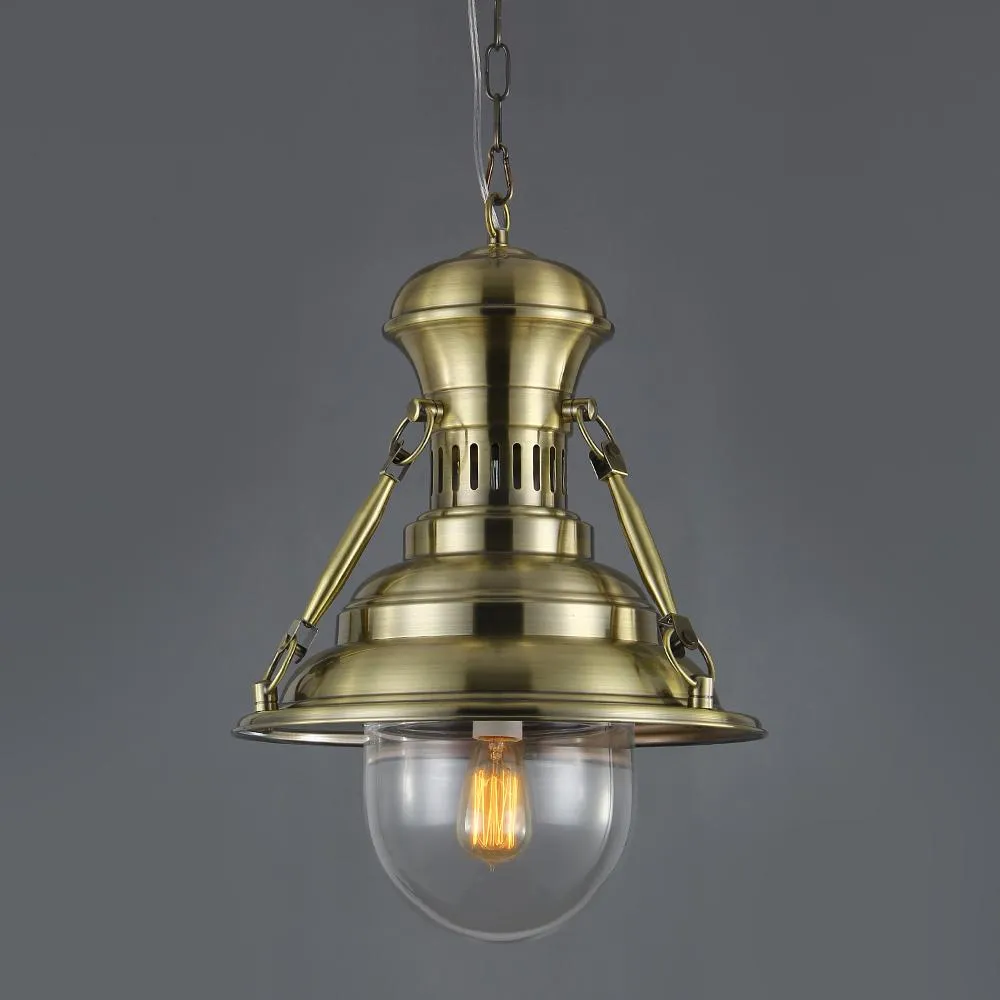 Светильник подвесной Delight Collection Loft KM046P brass