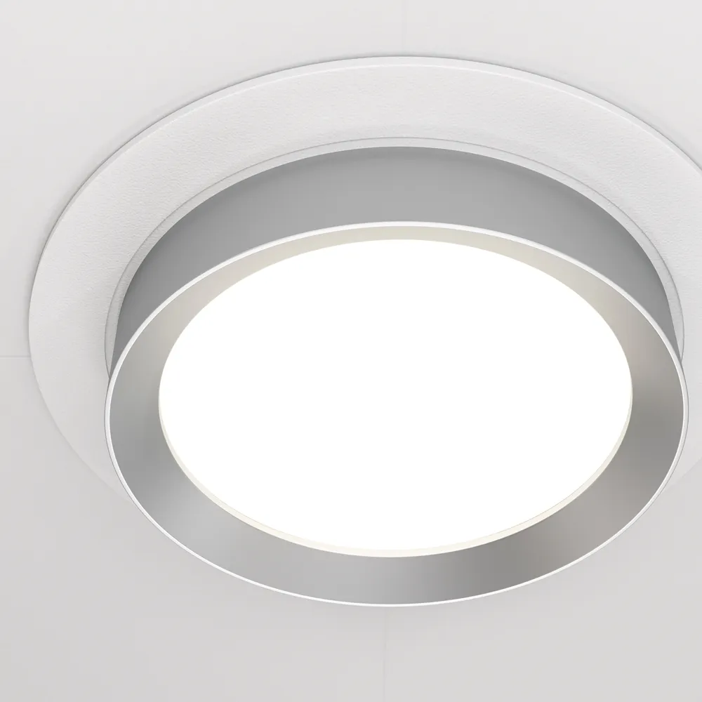 Встраиваемый светильник Maytoni Hoop DL086-GX53-RD-WS