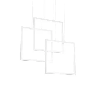Светильник подвесной Ideal Lux Frame SP Quadrato Bianco 253596