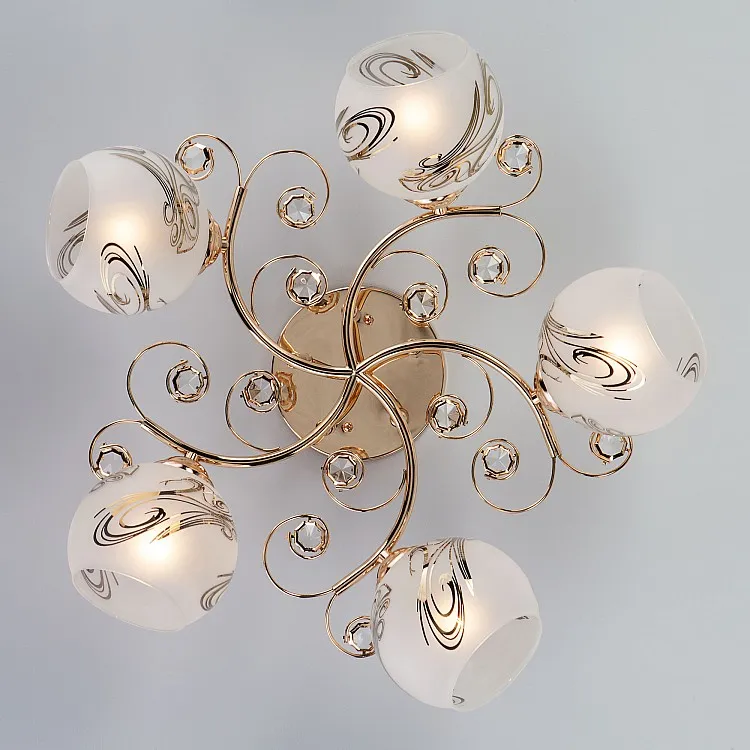 Светильник потолочный Eurosvet Delano 30031/5 золото