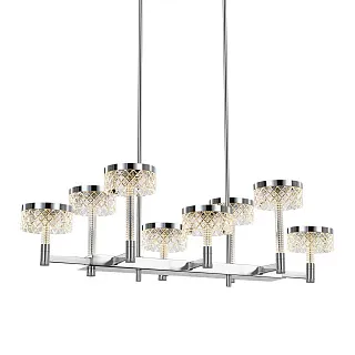 Люстра на штанге Delight Collection Diamond cut MD21020075-8B chrome