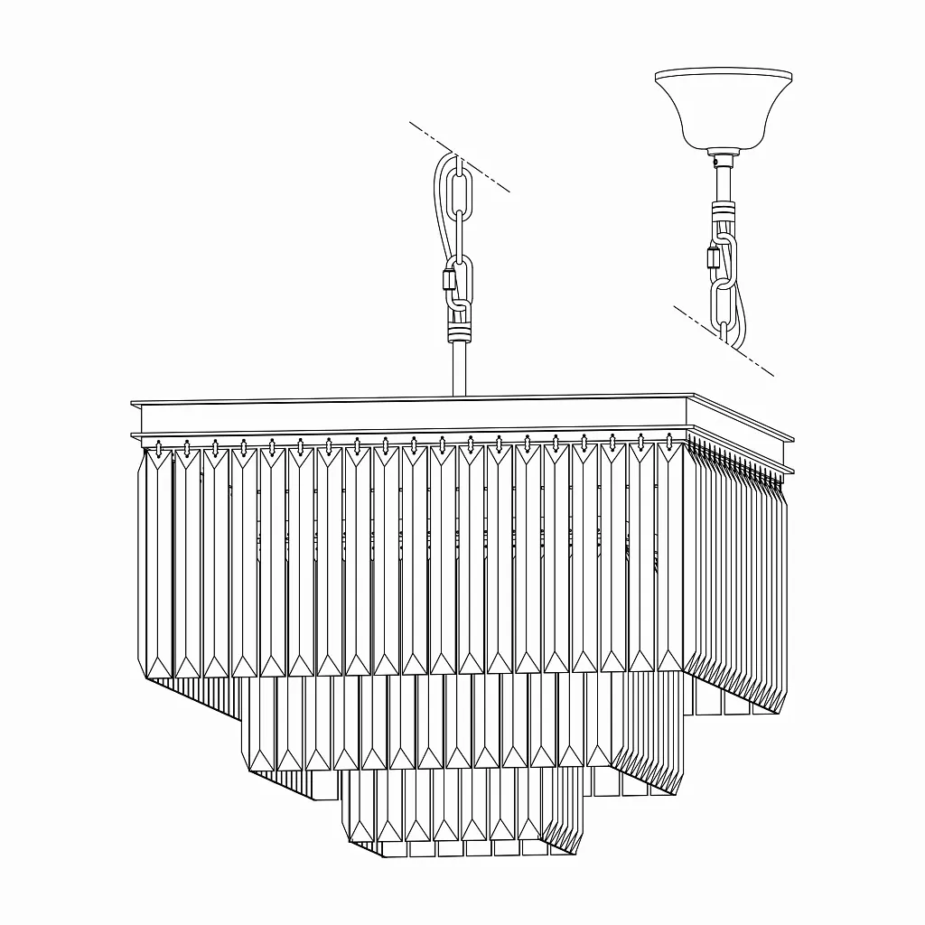 Люстра подвесная Citilux Мартин CL332231