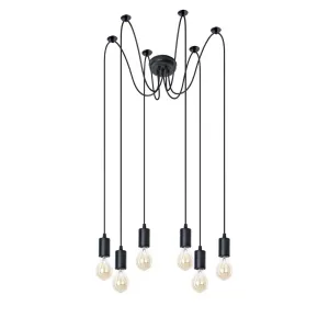 Подвесная люстра Arte Lamp BENDER A4322SP-6BK