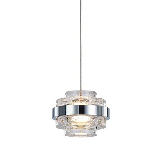 Светильник подвесной Delight Collection Indiana MD22030002-1A chrome/clear