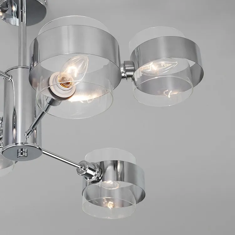 Светильник потолочный Eurosvet Arcada 70127/6 хром