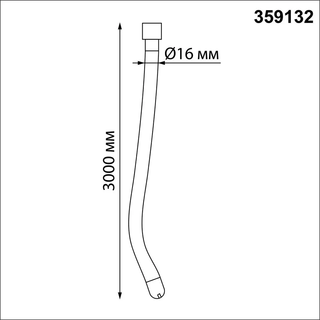 Светодиодный шнур Novotech Konst 359132