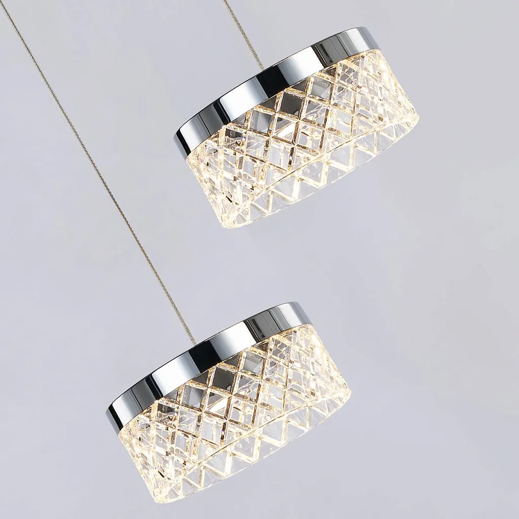 Светильник подвесной Delight Collection Diamond cut MD21020075-5A chrome