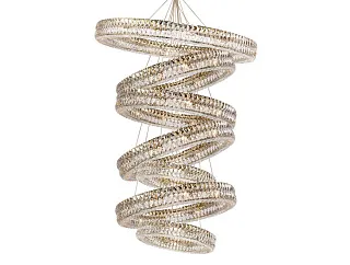 Вертикальная композиция 10120 из семи колец шириной в один хрусталь золото №29 Newport 10120 Вертикальная композиция 10120 из семи колец шириной в один хрусталь золото №29