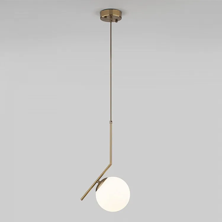 Светильник подвесной Eurosvet Frost 50152/1 латунь