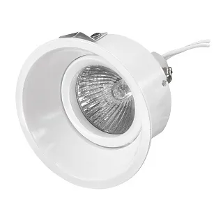 Светильник точечный встраиваемый декоративный под заменяемые галогенные или LED лампы Lightstar Domino 214606