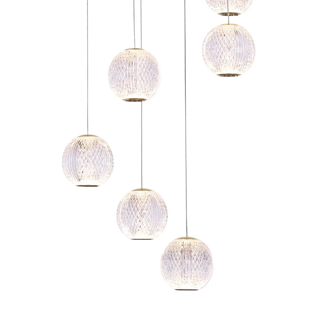 Люстра каскадная Delight Collection Elliot Diamante MD20001012-12A gold