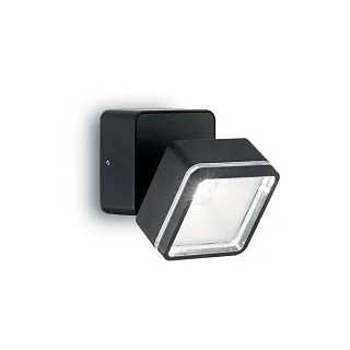 Светильник уличный настенный Ideal Lux OMEGA AP SQUARE NERO 4000K 285535