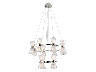 Вертикальная композиция 3610 из двух колец никель №2 Newport 3610 Вертикальная композиция 3610 из двух колец никель №2