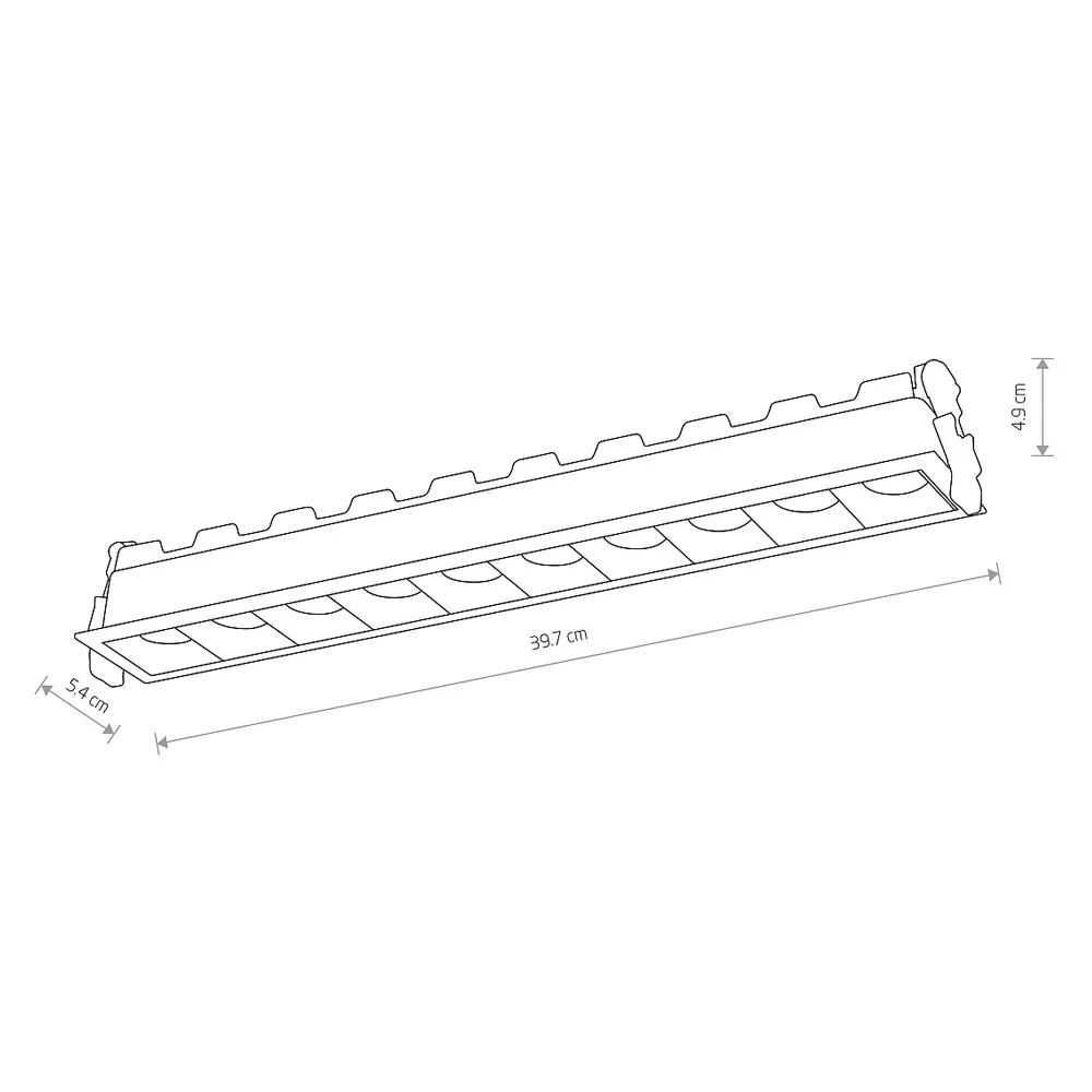 Светильник встраиваемый Nowodvorski Midi Led 10066