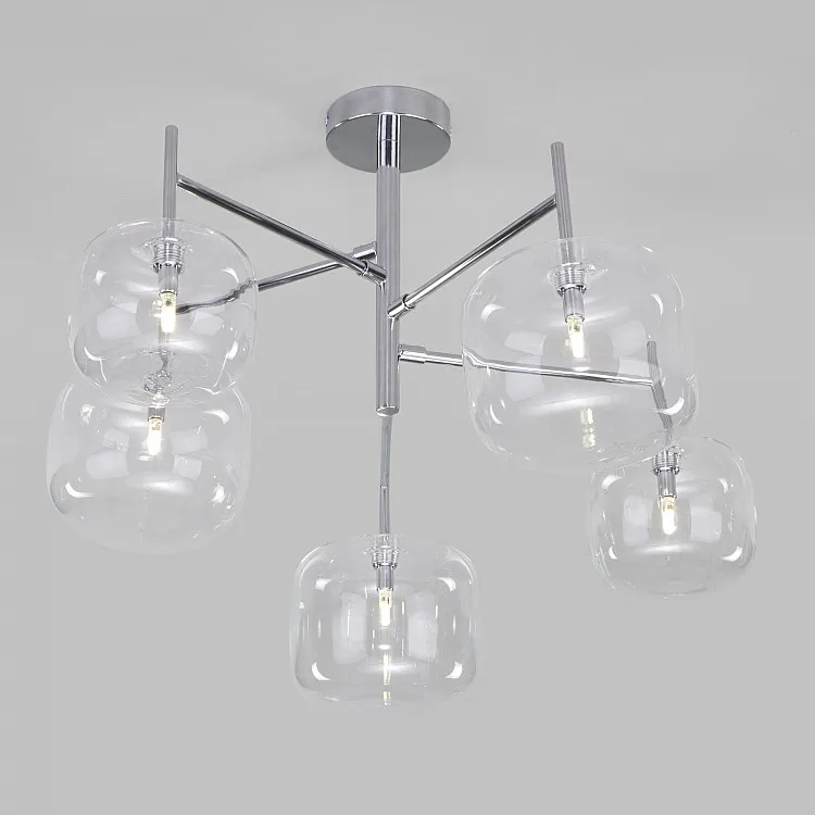 Светильник потолочный Eurosvet Jar 70128/5 хром