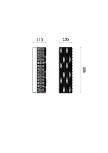 Бра Festo Chrome FL1052-2W