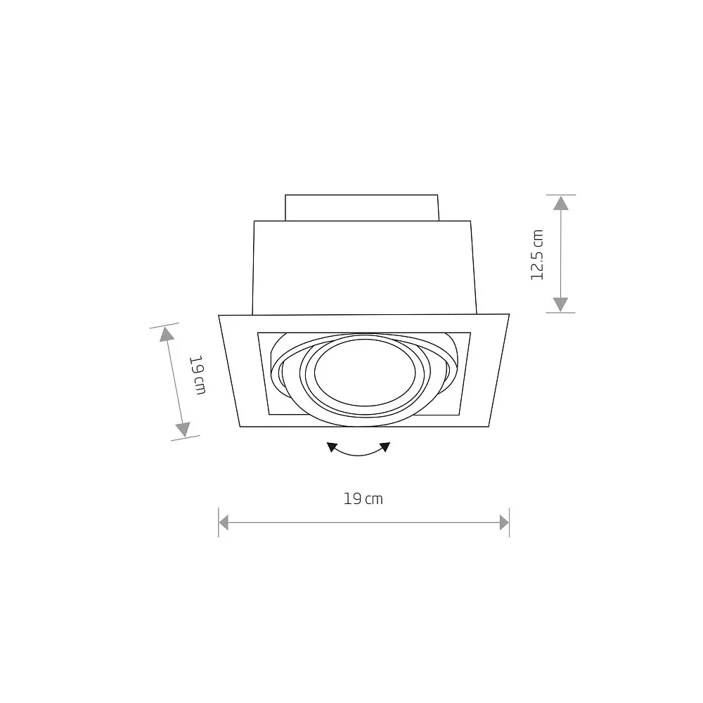 Светильник встраиваемый Nowodvorski Downlight 9575