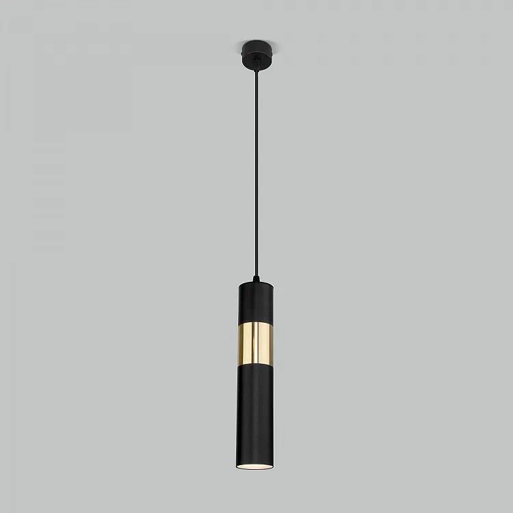 Светильник подвесной Eurosvet Viero 50097/1 черный/золото