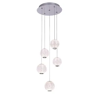 Светильник подвесной Delight Collection Elliot Diamante MD20001012-5A chrome