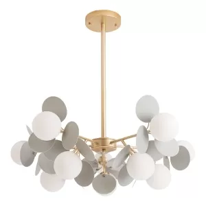 Люстра на штанге Arte Lamp PEACOCK A1369SP-10GY