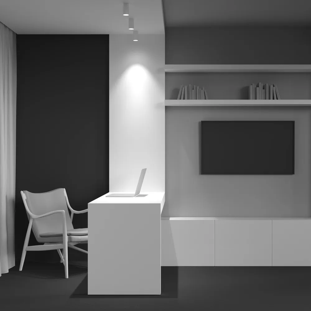 Светильник потолочный Maytoni Focus S C052CL-01W