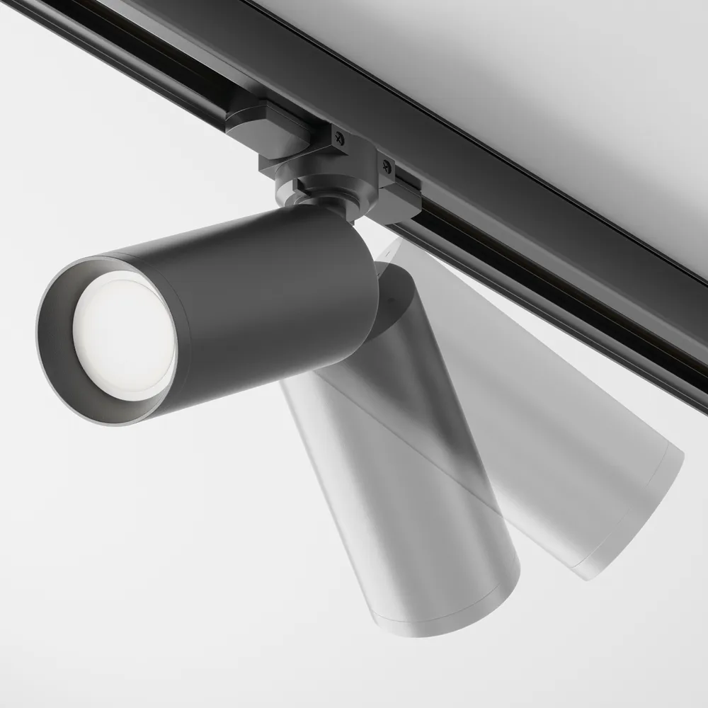 Светильник трековый Maytoni Focus TR028-3-GU10-B