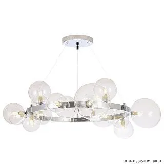 Люстра Crystal Lux AGATA SP15 V2 CHROME/TRANSPARENTE