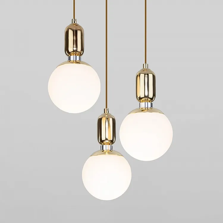 Светильник подвесной Eurosvet Bubble 50151/3 золото