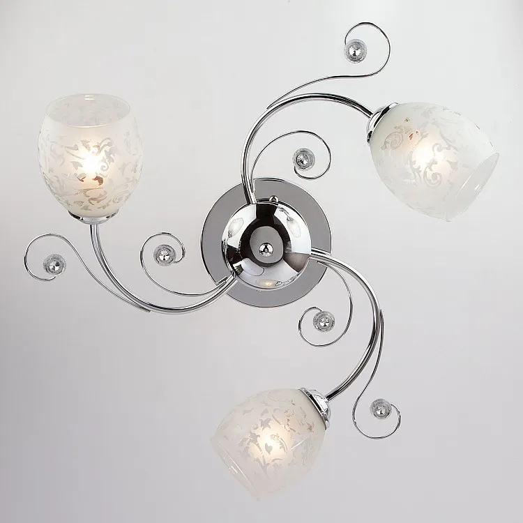 Светильник потолочный Eurosvet Roksana 9677/3 хром