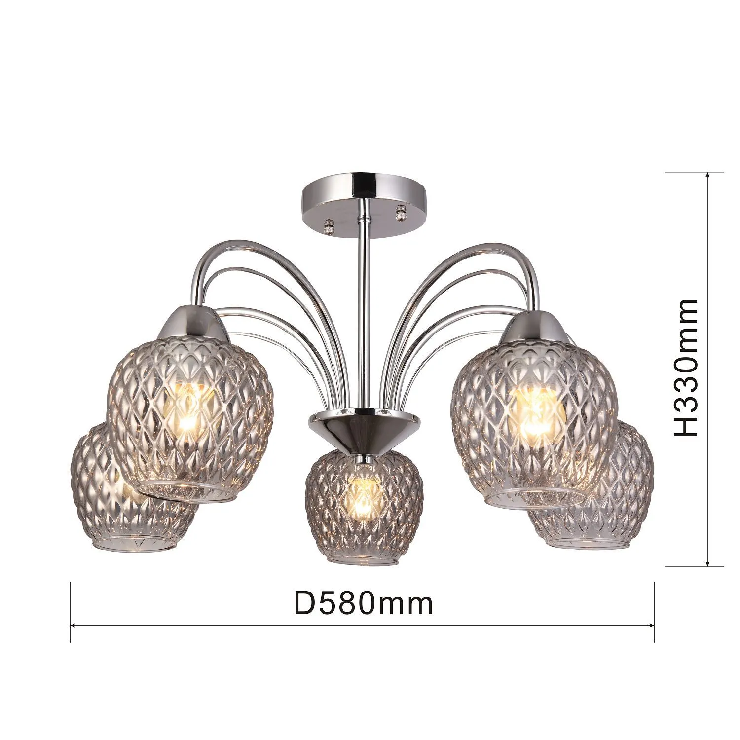 Люстра потолочная F-Promo OLIMP 2540-5U