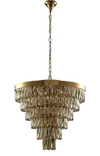 Люстра Crystal Lux ABIGAIL SP-PL15 D620 GOLD/AMBER