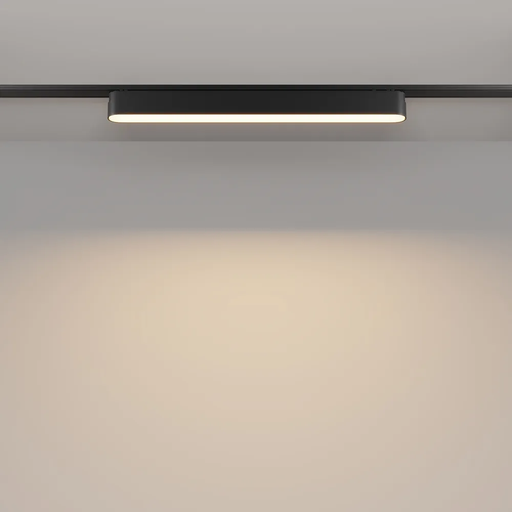 Светильник трековый магнитный Maytoni Basis TR080-1-18W3K-B