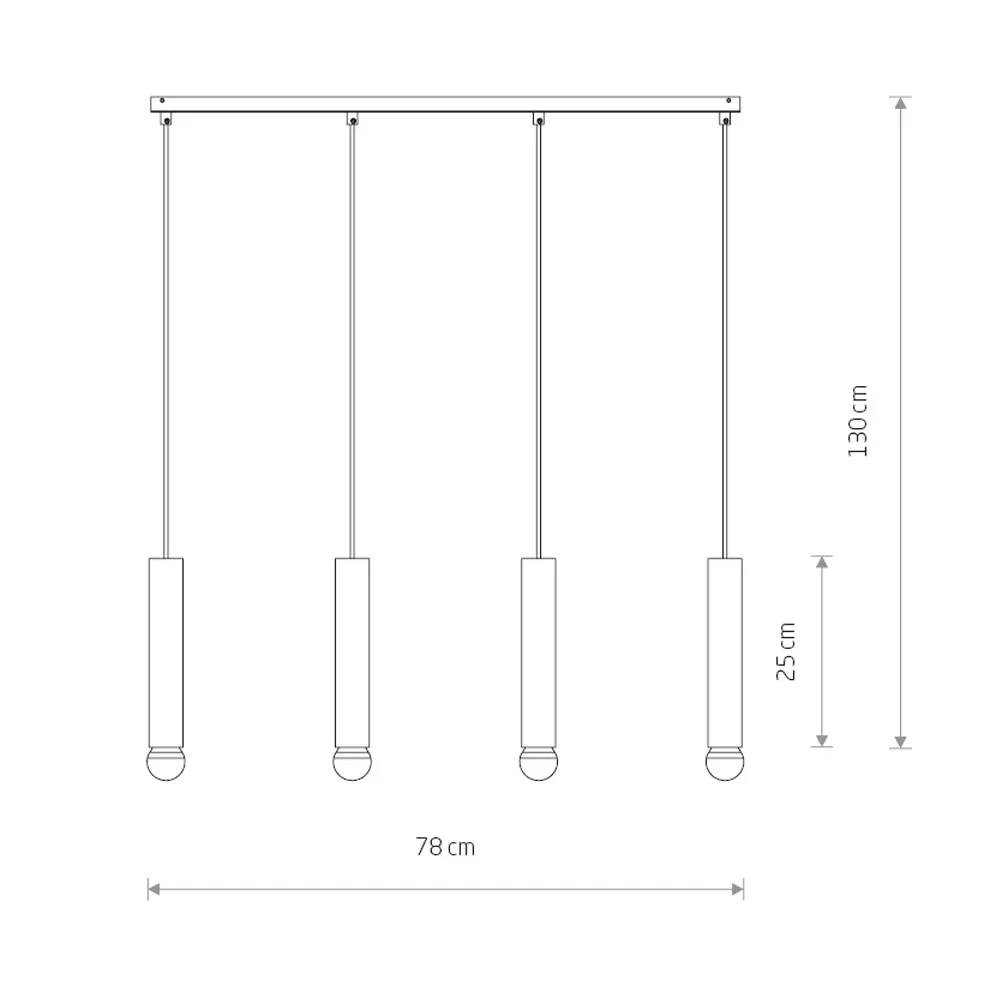 Светильник подвесной Nowodvorski Baton 7853